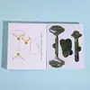 Set de Rodillo de Masaje de Jade Contenedor de Belleza de Jade Transfronterizo Palo de Masaje de Jade Cuerno de Jade Facial Tabla Raspadora