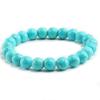 Jóias de Energia Transfronteiriças Europeias e Americanas Amazon Pulseira Masculina Pedra Vulcânica Natural Pedra Ágata Colorida Pulseira de Pedra Natural