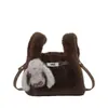 Bolso Pequeño Esponjoso de Lujo Ligero de Moda para Mujer 2026 Nuevo Modelo Bolso de Mano de Alta Gama Estilo Coreano Bolso para Viajar al Trabajo Bolso de Hombro Cruzado