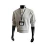 Sudadera Falsa de Dos Piezas Otoño 2025 Nueva Camiseta de Fondo de Manga Larga para Hombre Cuello Redondo Talla Grande Moda Casual Chaqueta Sudadera