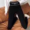 Leggings de Modal con Estampado, Cintura Alta, Levanta Glúteos, Transpirables, Pantalones de Nueve Puntos, Versátiles, Adelgazantes, Al Por Mayor, Alta Elasticidad, Estampado de Leopardo