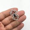 Aretes Góticos de Calavera de Araña Fantasma de Venta Caliente Transfronteriza Aretes para Mujer Colgantes Accesorios de Terror Divertidos