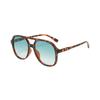 Óculos de Sol Feminino Estilo Coreano Tendência Personalizado Estilo Aviador Retrô Dupla Ponteira Protetor Solar Óculos Protetores UV Óculos de Sol