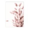 Comercio Exterior Cálido y Romántico Rosa Plantas de Paisaje Hierba Marchita Póster Torre Eiffel Decoración Dormitorio Sala de Estar Pintura Colgante