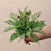 Helechos artificiales, incluyendo helechos riñón, helechos persas y helechos romero, para habitaciones modelo, paisajes en miniatura y plantas en maceta; plantas artificiales con hojas de helecho