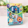 Conjunto de Papelaria, Sacola de Presente Escolar, Caixa de Presente, Material Escolar para o 1º Ano, Alunos do Ensino Fundamental, Meninas e Meninos, Conjunto Completo de Presentes