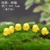Paisaje en miniatura bonsái material DIY maceta de jardinería suculenta adornos pequeños animales pequeños creativos decoraciones de plantas en maceta