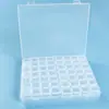 Caja de herramientas para joyería de uñas caja divisible 56 compartimentos pequeños independientes caja de almacenamiento de joyería