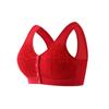 Hebilla frontal conveniente y fácil de quitar ropa interior para madre de mediana edad y anciana sujetador de moda sin aros para mujer sujetador chaleco fino