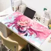 Alfombrilla de Ratón de Anime Directamente de la Fábrica de Origen, Extra Grande, Engrosada, Impermeable, con Soporte para Muñeca, Alfombrilla de Teclado Personalizada con Tu Propio Diseño