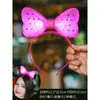 Accesorios para el Cabello de Halloween Transfronterizos Diadema Calabaza Murciélago Araña Sombrero de Mago Diadema de Malla Puesto del Mercado Nocturno Diadema Luminosa