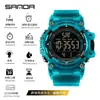 Reloj Sanda Cuenta Regresiva Multifunción Doble Hora Estudiante Deportivo Cuenta Regresiva Impermeable Luminoso Reloj Electrónico