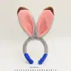 Tiara da Judy Headband Disney Headwear Infantil Parque de Diversões Coelho Chapéu de Policial Grampo de Cabelo Acessórios de Cabelo Periféricos Fofo para Meninas