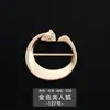 Anillo de alta gama con perlas de forma japonesa, hebilla para cinturón, ropa, hebilla para camisa, dobladillo de cortavientos, rincón de moda versátil, hebilla anudada