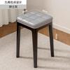 Taburete bajo Taburete con bolsa suave engrosada Apilable Taburete para cambiar zapatos en la puerta Moderno Simple Hogar Sala de estar Plástico Banco pequeño Taburete