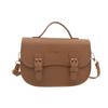 Bolsa pequena popular deste ano feminina 2024 outono nova bolsa mensageiro all-match textura bolsa de sela portátil para deslocamento