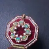 Puro Natural, Pingente de Opala Ultra-Bonito, Feito à Mão com Materiais Cuidadosamente Selecionados, Cores Lindas, Excelente Qualidade de Cristal e Cheio de Brilho Semelhante ao Fogo