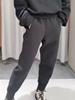 Mais Outono e Inverno Novos Calças de Moletom Femininas Air Layer Pé Pequeno Calças Esportivas Design Recortado Calças Casuais Confortáveis