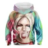 Comércio exterior moda quente esportivo moletom palhaço de volta para a Alma série impressão 3D infantil moletom suéter cosplay