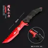 Jogo Periférico Arma Modelo Coelhinho Faca Ruitu Lâmina Dobrável 22cm Artesanato Totalmente Metálico Dropshipping