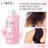 LAIKOU Shampoo Flor de Cerejeira Limpeza Cuidado com os Cabelos Cabelos Macios e Lisos Fragrância Refrescante Venda por Atacado de Fábrica