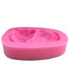 Molde de silicona para hornear con forma de gato, para chocolate, decoración de tartas, chicles y yeso