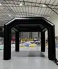 Tenda de Exposição Inflável para Exterior Grande Publicidade de Golfe Tenda Preta Tenda Inflável para Eventos Fabricante de Origem