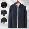 Nuevas Chaquetas Finas de Primavera para Hombres de Mediana Edad, Chaquetas Holgadas para Papá, Ropa Casual para Hombres de Mediana Edad y Mayores, para Hombres