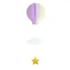 Decoração de Festa de Aniversário de Férias para Jardim de Infância Suprimentos Pingente Estéreo Coração Balão de Ar Quente Nuvem Pingente