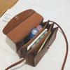 Comércio exterior atacado retrô bolso duplo pequena bolsa quadrada 2020 novo simples all-match bolsa de telefone móvel ombro slung bolsa feminina