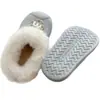Pantuflas de Algodón para Niños 2025 Nuevo Estilo Niños Niñas Bebé Interior Hogar Impermeables Antideslizantes Zapatos de Algodón Cerrados para Niños Invierno