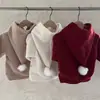 INS outono e inverno veludo dupla face bebê espessado fofo Natal Ano Novo suéter com capuz bebê masculino e feminino urso longo