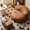 Estilo celebridad de internet sofá perezoso apartamento pequeño dormitorio balcón sillón puff sofá silla sala de estar hogar tatami cojín de asiento individual