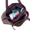 Bolso para Mujer de Mediana Edad 2020 Nueva Moda Bolso Pequeño de Cuero Suave Bolso de Mano para Mujer Bolso de Mano para Viajes OL para Madre