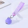 Lanyard para Taza de Agua Portátil Anti-Pérdida al Aire Libre Venta al por Mayor Muñeco de Dibujos Animados Creativo Llavero con Letra Colgante Lindo para Mochila