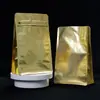 Bolsa de café sellado lateral de ocho lados de siete colores con válvula, auto-soportante, sellado de papel de aluminio, impresión de lotes pequeños