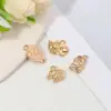 Aleación de Zinc Color KC Colgantes de Animales Joyería Hecha a Mano Accesorios Llaveros para Mujer Suministros Encantos de Cisne Elefante Venta al por Mayor