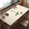 Nueva Alfombrilla de Escritorio Estilo Zen Chino, Impermeable, Resistente al Aceite, Lavable, Alfombrilla de Escritorio para Escribir Caligrafía, Paño de Escritorio de Estudio de Gama Alta en Estilo Chino Tradicional