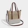 Bolsa de hombro de gran capacidad, tejida, elegante, de moda, diseño de nicho, para llevar debajo del brazo para mujer, bolsa de playa tipo tote