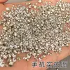 K9 Redondo Pequeño 1:1 Diamantes Huazi de Espalda Puntiaguda Ocho Corazones Ocho Flechas 33 Facetas Rellenos de Pegamento Diamantes Apilados Luz Deslumbrante Lujo DIY Diamantes para Arte de Uñas
