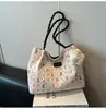Nova Bolsa Tote Fofa de Coelho Floral 2026, Bolsa de Ombro de Cor Contrastante, Bolsa Versátil de Axila, Bolsa Transversal Feminina