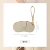 ¡Guau! Bolsa de Almacenamiento Personalizada para Gafas, Bolsa Portátil Anti-Pérdida para Gafas de Sol de PU para Niñas, Estuche de Gafas con Colgante de Alta Gama