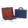 Caja de Entrega a Domicilio en Stock, Personalizable con Logo, Caja de Cuero, Empaque de PU, Caja de Herramientas de Entrega a Domicilio, Caja de Entrega de Llaves, Caja de Entrega a Domicilio de Alta Gama