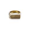 Accesorios de hip-hop rap europeos y americanos personalidad callejera creador de tendencias acero de titanio geométrico para hombre anillo de acero inoxidable