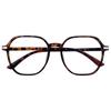 YC1288 Gafas de Viento Lisas de Montura Grande para Mujeres con Miopía y Astigmatismo con Potencia Rostro Redondo Ojos Pequeños Montura