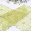 Renda Bordada de Malha Duas Cores Floral de Largura Total Estilo Fresco e Simples Tanglong para Roupas, Decoração de Casa e Acessórios de Almofada