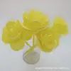 Ventas directas del fabricante de origen: Pluma Artesanal de Pluma de Rosa con Borde Envuelto en PU con Hilo, Regalo de San Valentín, Bolígrafo Promocional