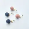 Oferta Especial Aguja de Plata Esterlina 925 Chapado en Oro Real Borla Geométrica Nuevo Diseño Pendientes de Moda Simples de Alta Calidad para Mujer
