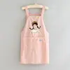 Delantal de cocina casero ultradelgado de verano, delantal dopamina resistente al agua para mujeres en la industria de la restauración, repostería y vestimenta de trabajo con texto impreso