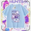 Nueva Camiseta de Manga Corta con Cuello Redondo para Hombre, Mujer y Niño, Base de Verano, Grupo de Chicas Cazadores de Demonios Kpop